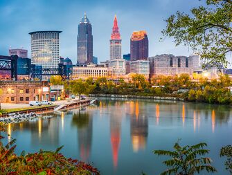 cleveland skyline