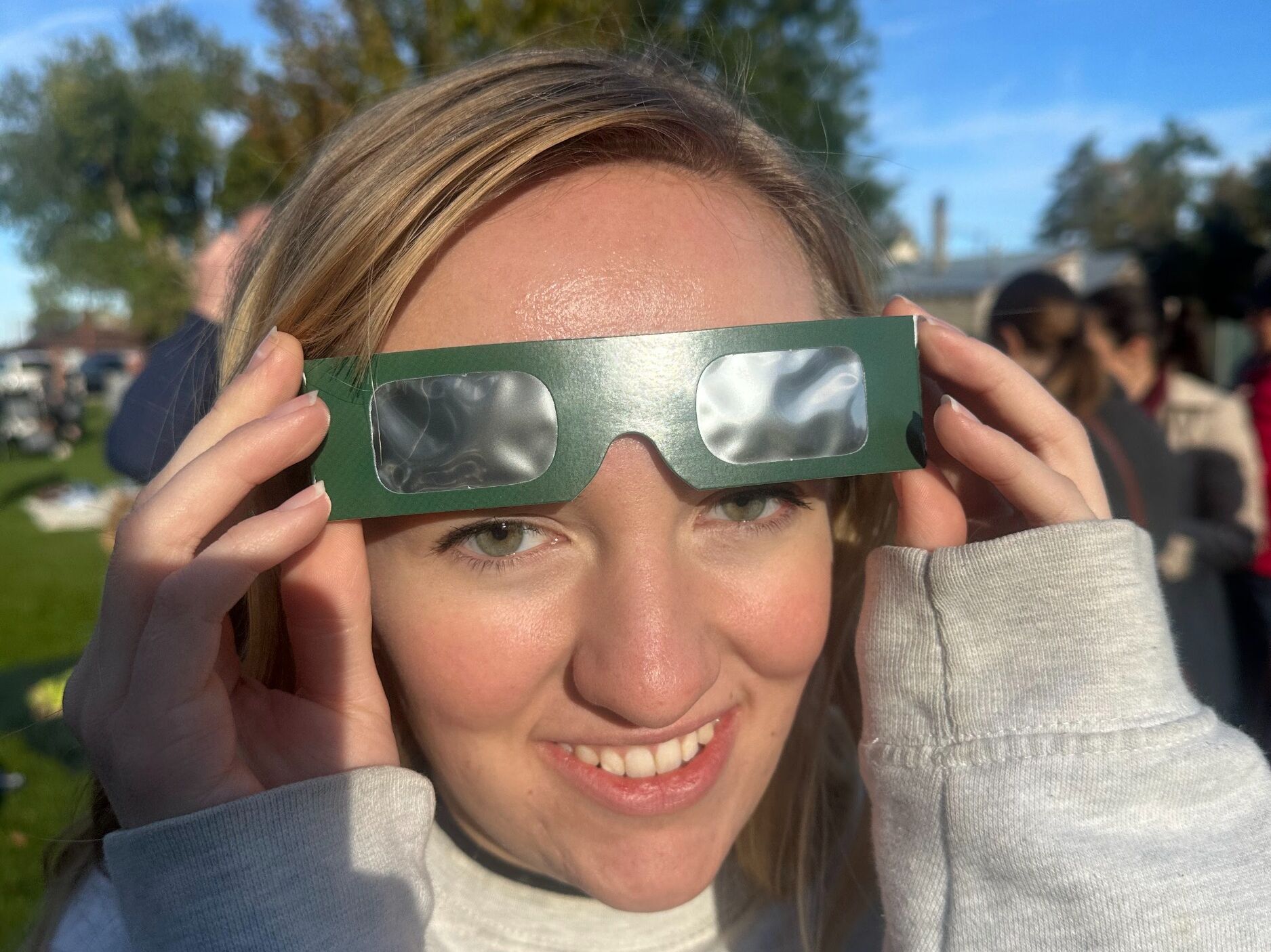 Picture of solar eclipse 