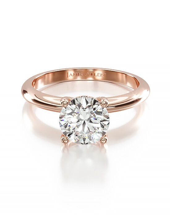 James Allen Round Cut Engagement Ring - 1