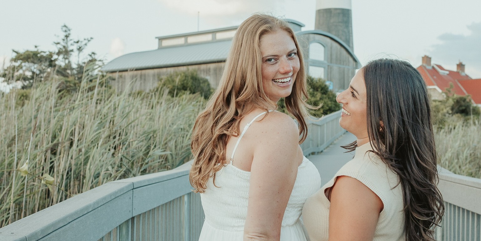 Brittany & Danielle Home Page Banner
