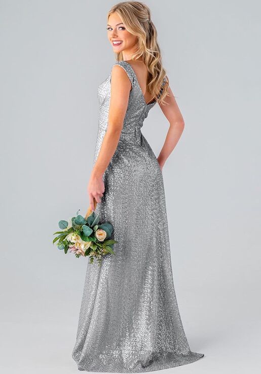 Kennedy Blue Sawyer Off the Shoulder Bridesmaid Dress - 2