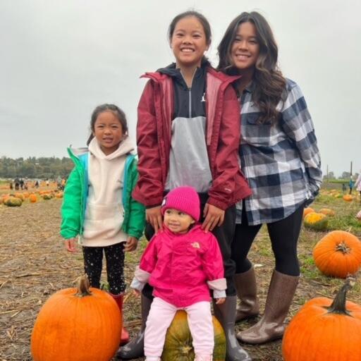 Olivia, Emily, Audrey, Zia and Zaylee
