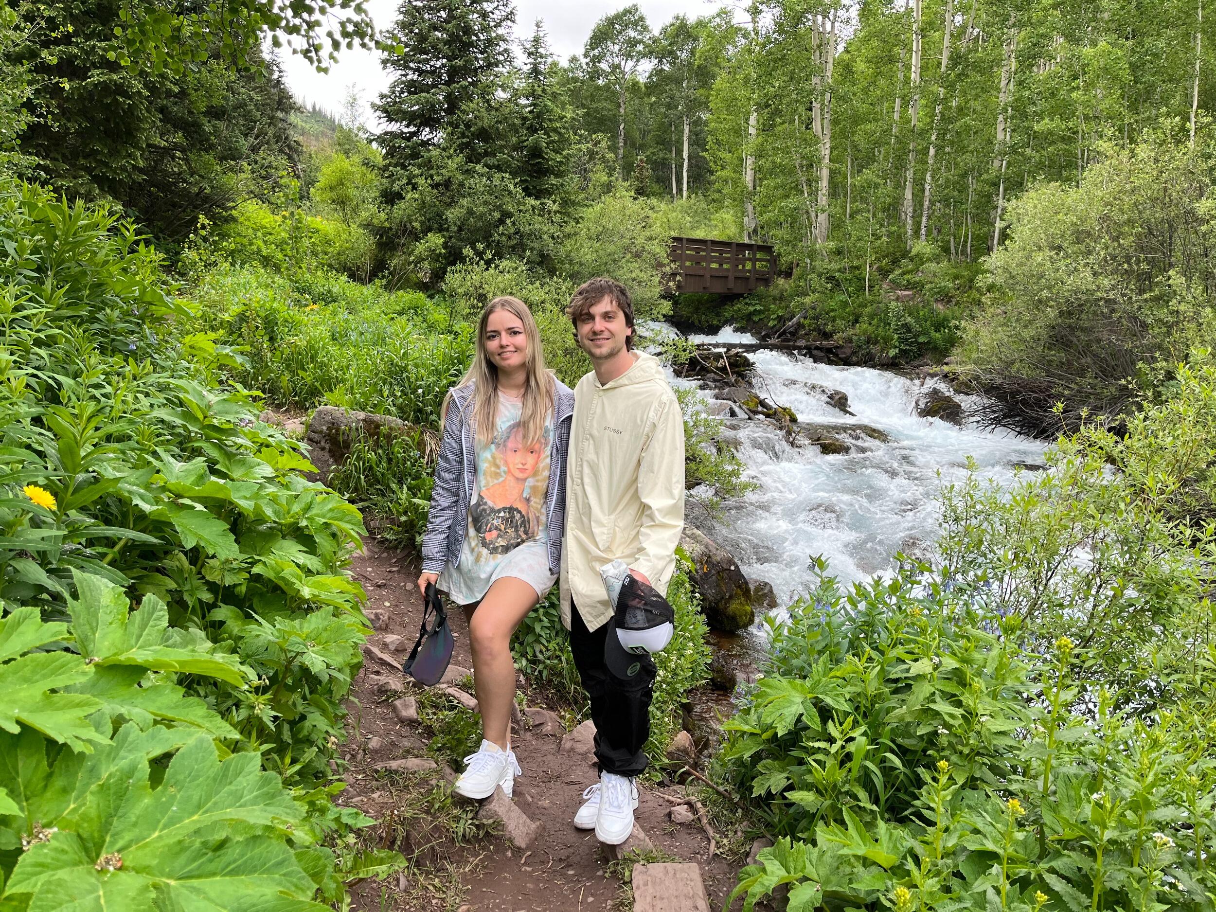 Aspen with Sylwia's Mom + Brother