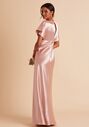 Birdy Grey Jesse Dress in Rose Gold V-Neck Bridesmaid Dress - thumbnail - 3