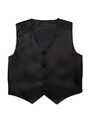 Little Tuxedos "Princeton" Kids Black Tuxedo (5-Piece Set) Flower Girl Dress and Ring Bearer Outfit - thumbnail - 3