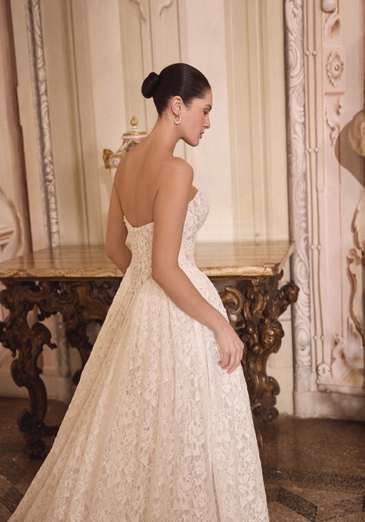 Justin Alexander Love Ball Gown Wedding Dress - 4