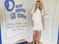 Nicky Hilton poses at her bachelorette party