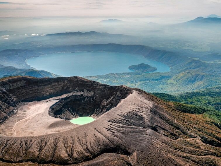 Picture of Santa Ana Volcano + Coatepeque Lake