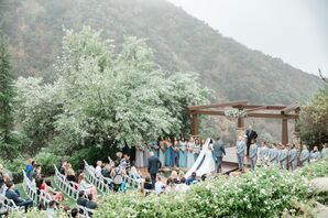 Mountainside Wedding Ceremony at Serendipity Gardens in Oak Glen, California