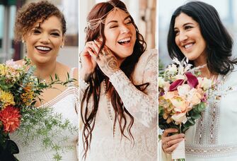 boho wedding hair