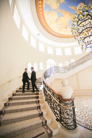 Grand Staircase Couple Photo Session