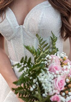 Essense of Australia D3345 Ball Gown Wedding Dress
