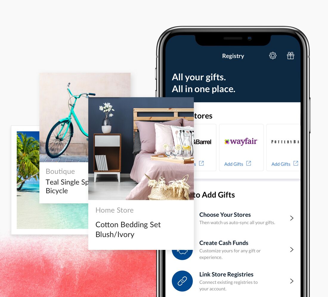 Build Your Wedding Registry by The Knot App