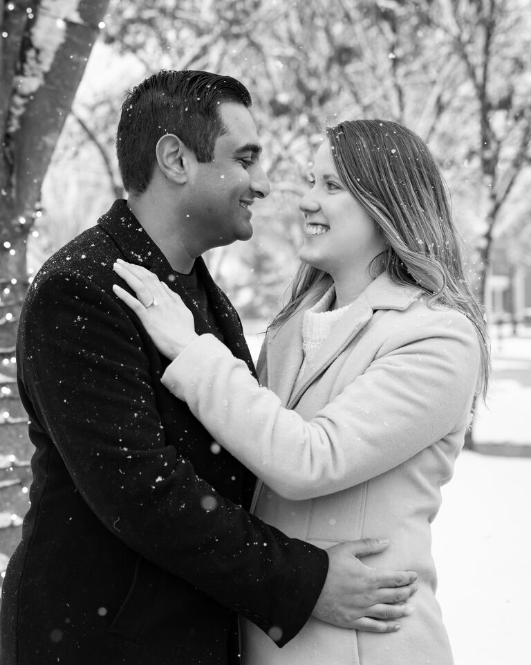 Megan & Anuj Home Page Banner