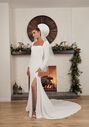 Le Blanc LE111 Charlene Fit-and-Flare Wedding Dress - thumbnail - 2