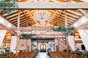 Gorgeous Indoor Ceremony at Eberly Brooks Events