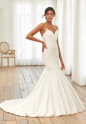 Adrianna Papell Platinum 31250 Mermaid Wedding Dress