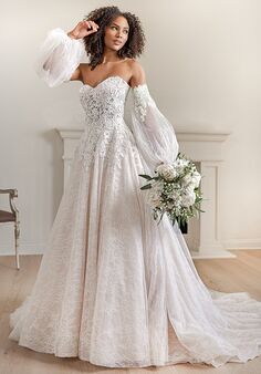 Jasmine Couture T232058X A-Line Wedding Dress