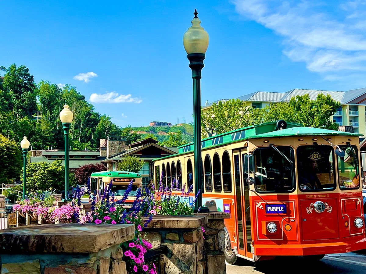 Picture of Gatlinburg Trolley