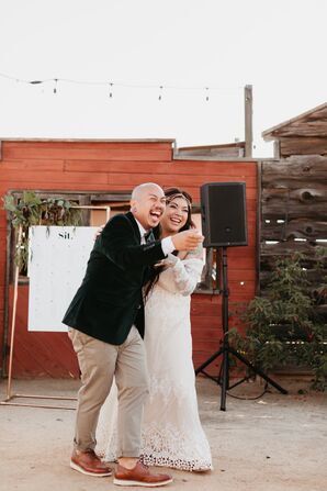 Bohemian First Dance at Hey Babe Ranch in Alpine, California