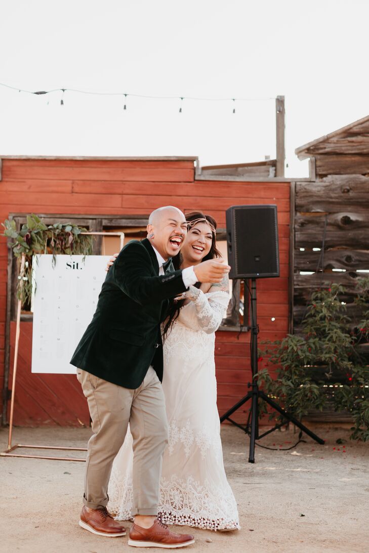 Bohemian First Dance at Hey Babe Ranch in Alpine, California