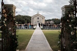 Outdoor Ceremony Set Up