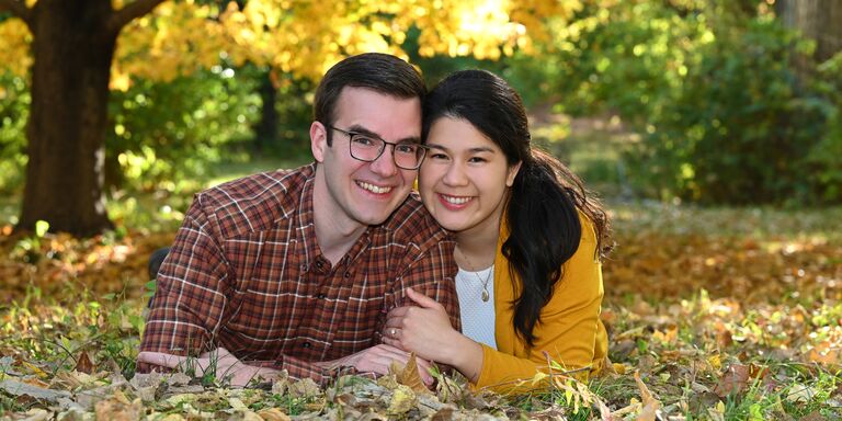 My-An & Bradley Home Page Banner