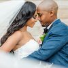 One Couple's Glam Pink-and-Teal Wedding at The River View at Occoquan Amid the COVID-19 Pandemic