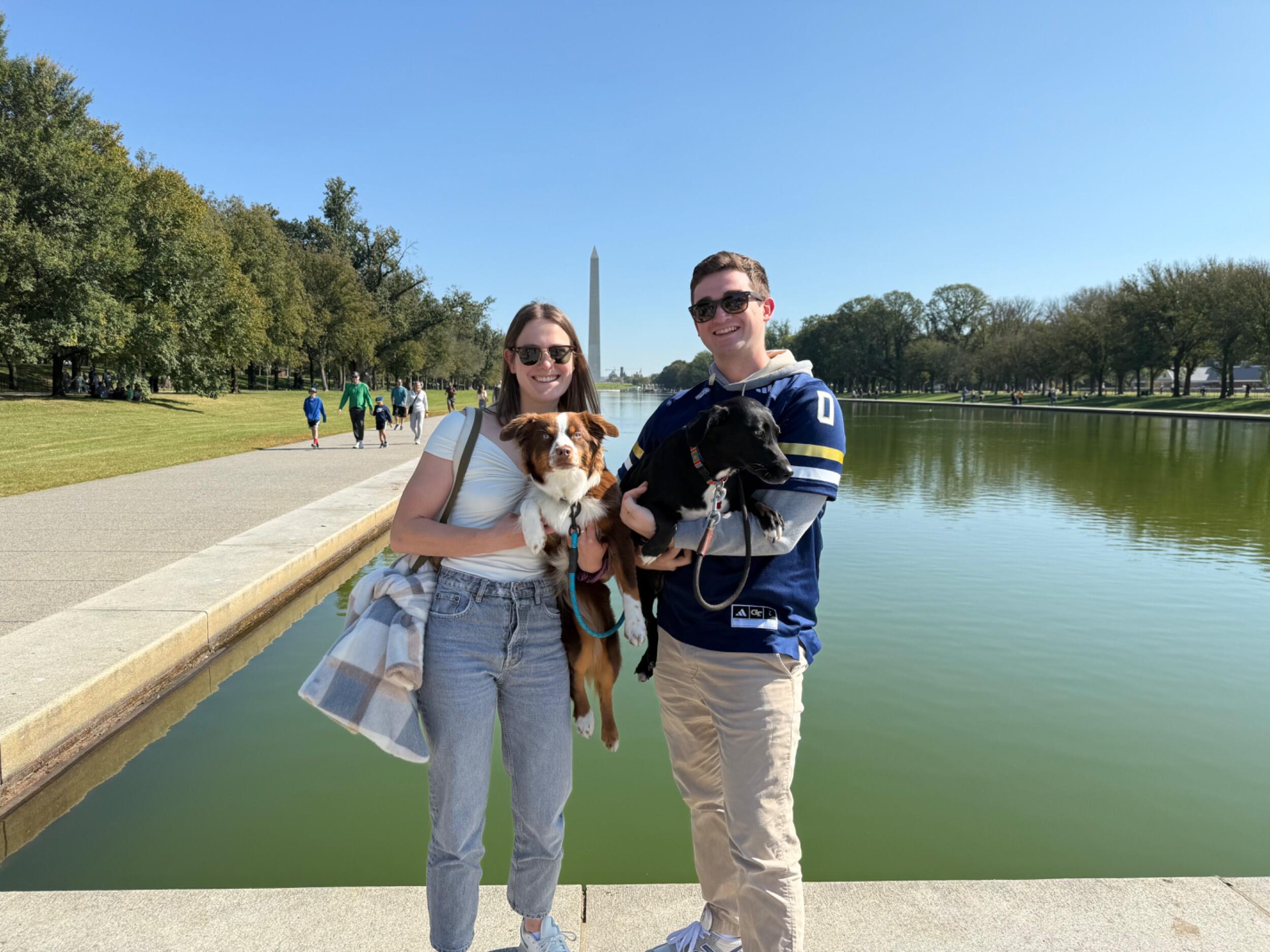 Quick trip to DC for the day! Love having the city, nature, and close friends at our fingertips. Living our best life!