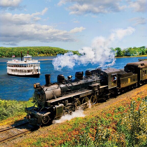 Picture of Essex Steam Train & Riverboat