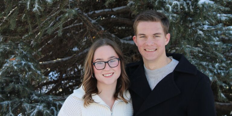 Olivia & Nathan Home Page Banner