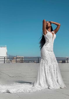 Martina Liana 1338 Fit-and-Flare Wedding Dress