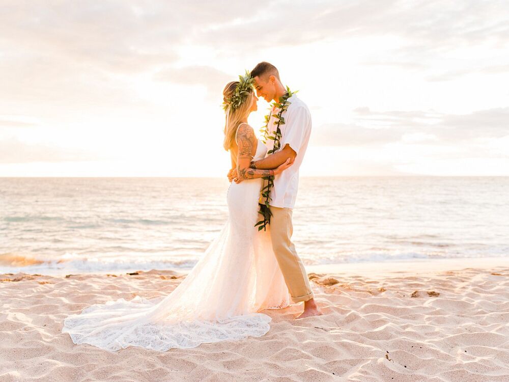 hawaiian wedding dresses