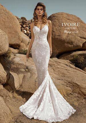 IVOIRE by KITTY CHEN MACEY,V2118 Sheath Wedding Dress