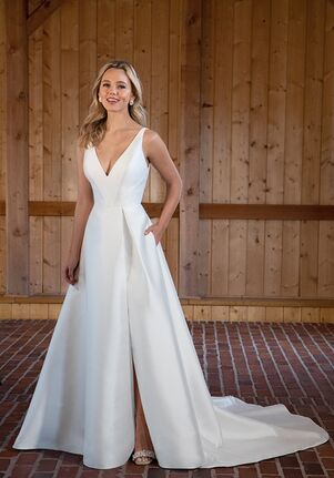 Essense of Australia D3586 A-Line Wedding Dress