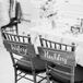 'Wifey' and 'Hubby' Reception Chair Signs
