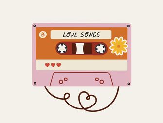 Valentine's Days Love Songs for a Playlist Mix Tape