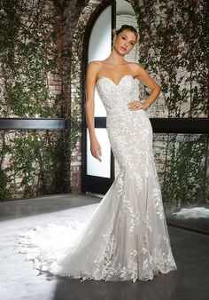 Morilee by Madeline Gardner Haven, 1207 Fit-and-Flare Wedding Dress