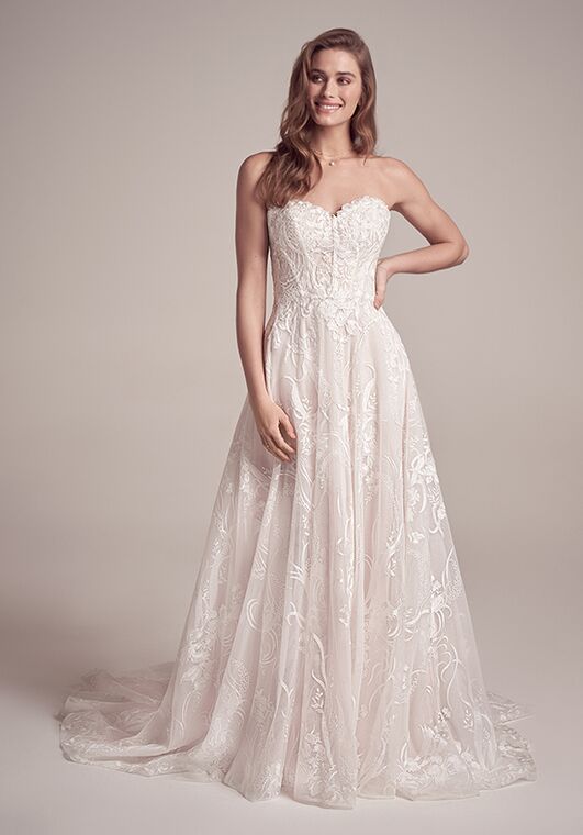 Maggie Sottero EVELINA A-Line Wedding Dress - 2