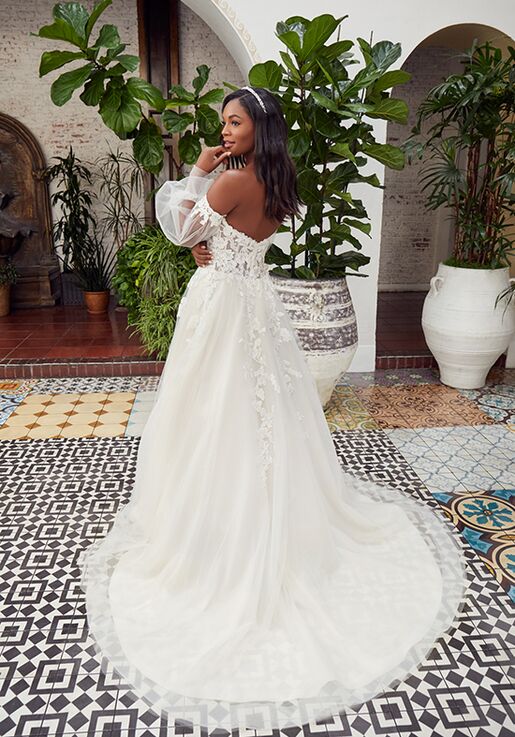 Beloved by Casablanca Bridal BL352 Dayna A-Line Wedding Dress - 2