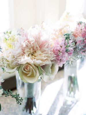 Pastel Bridesmaid Bouquets