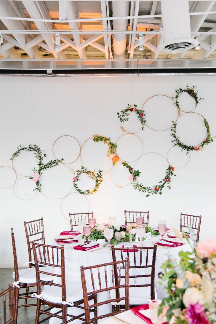 Bohemian Geometric Reception Backdrop