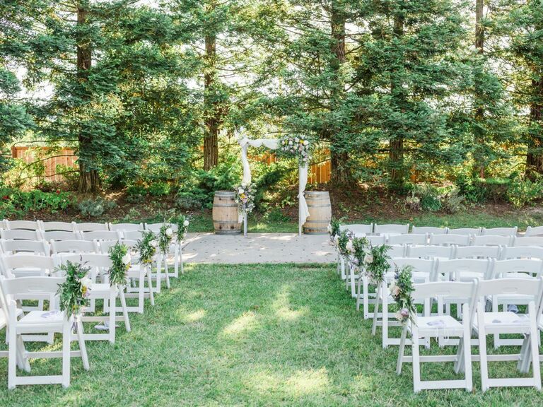 Wedding venue in Gilroy, California.