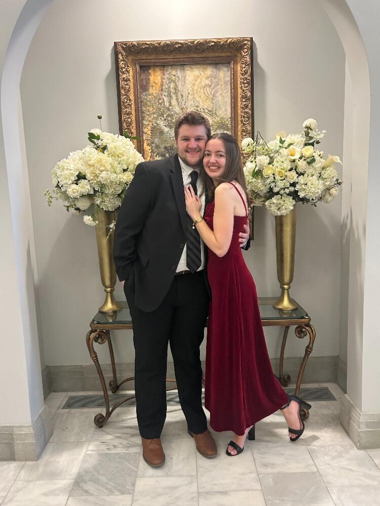 One of our final college hurrahs, our last Black Tie (NNU's spring formal). We love dancing the night away together!