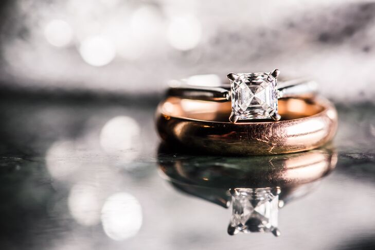 "We had never gone ring shopping but he had picked out exactly what I would have wanted," says Chantley.