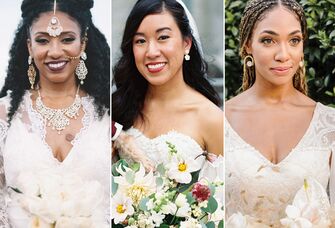half up half down wedding hairstyles