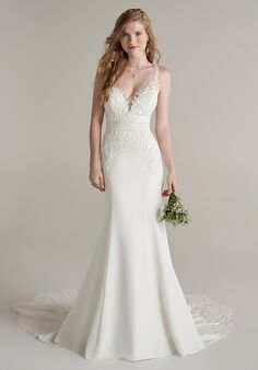 Rebecca Ingram BETTY LYNETTE Sheath Wedding Dress