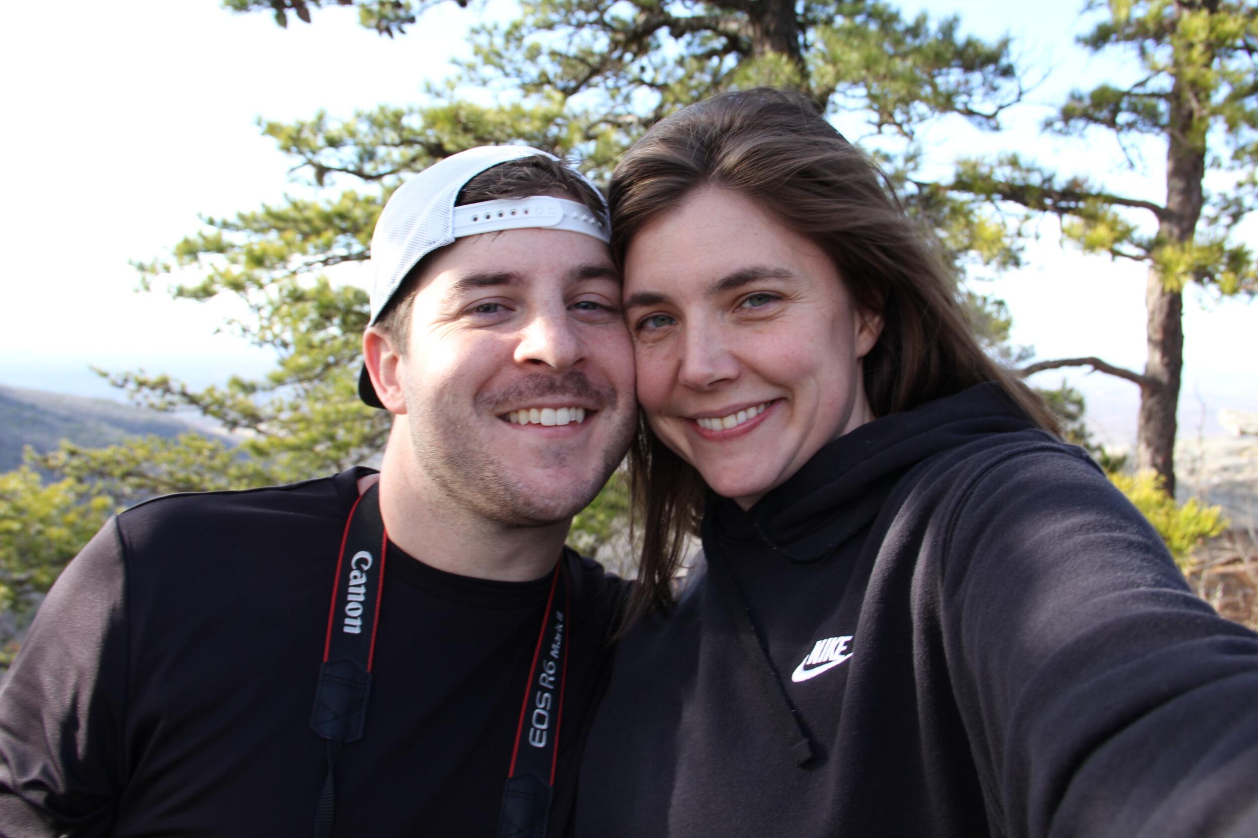 Our first hike together! 🌲