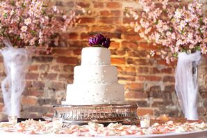 Cherry Blossom Cake Table Backdrop