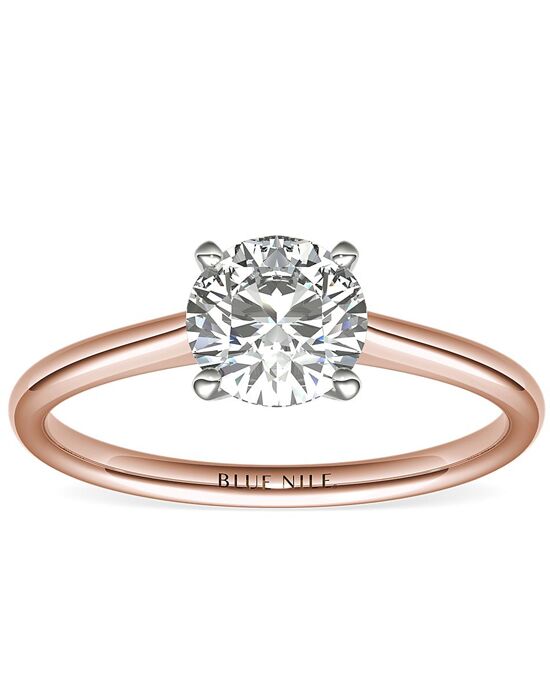 Blue Nile Round Cut Engagement Ring - 1